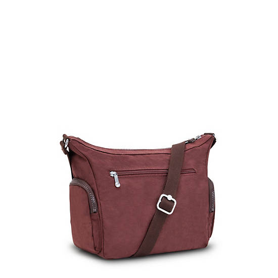 Kipling Gabbie Small Crossbody Táska Piros Szürke | HU 1135UZ